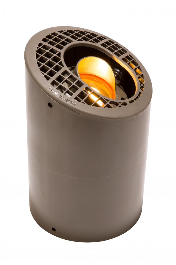 PE 3 LED Well Light - Camo Bronze - In Ground